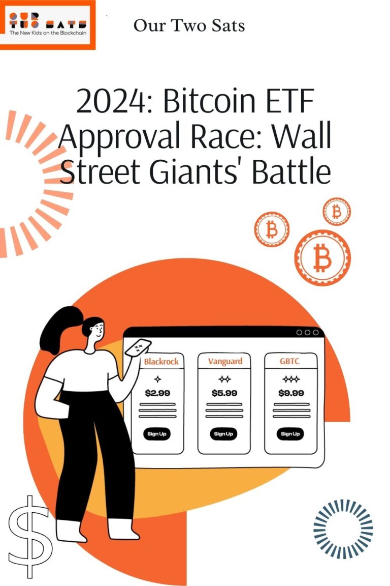2024: Bitcoin ETF Approval Race: Wall Street Giants' Battle