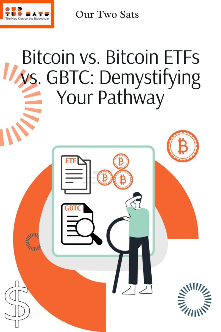 Bitcoin vs. Bitcoin ETFs vs. GBTC: Demystifying Your Pathway