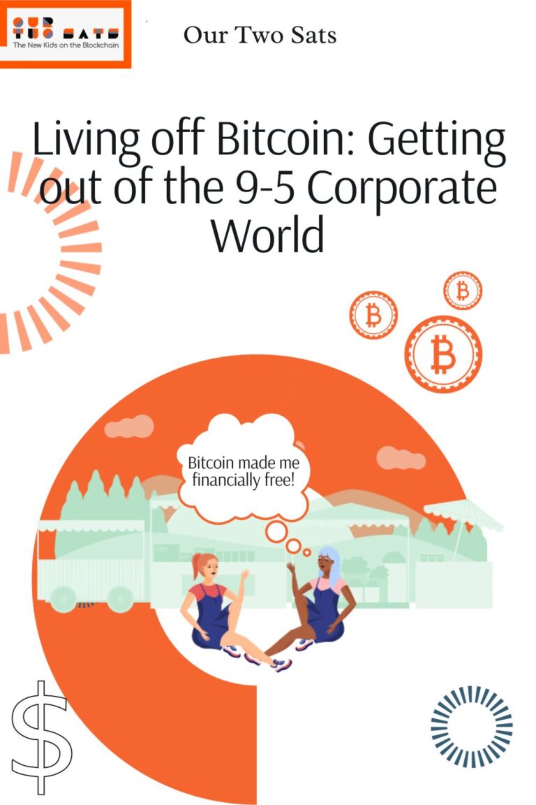 Living off Bitcoin: Getting out of the 9-5 Corporate World
